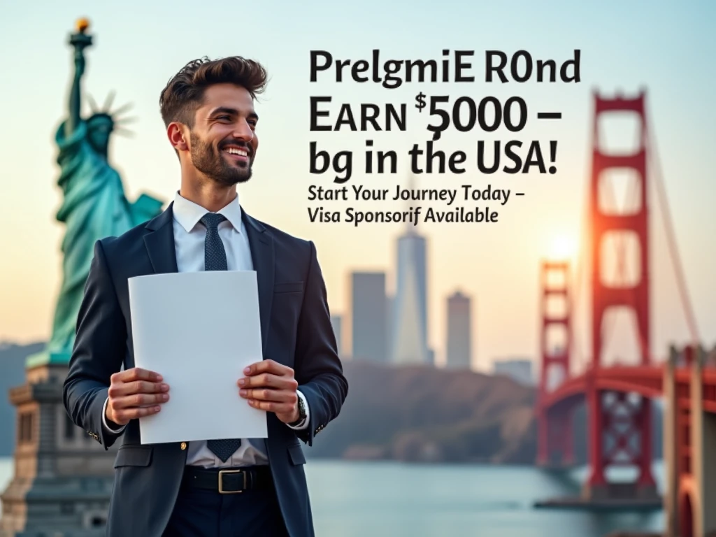 Best Ways to Relocate to the USA & Earn Between $2,000 – $5,000 Weekly