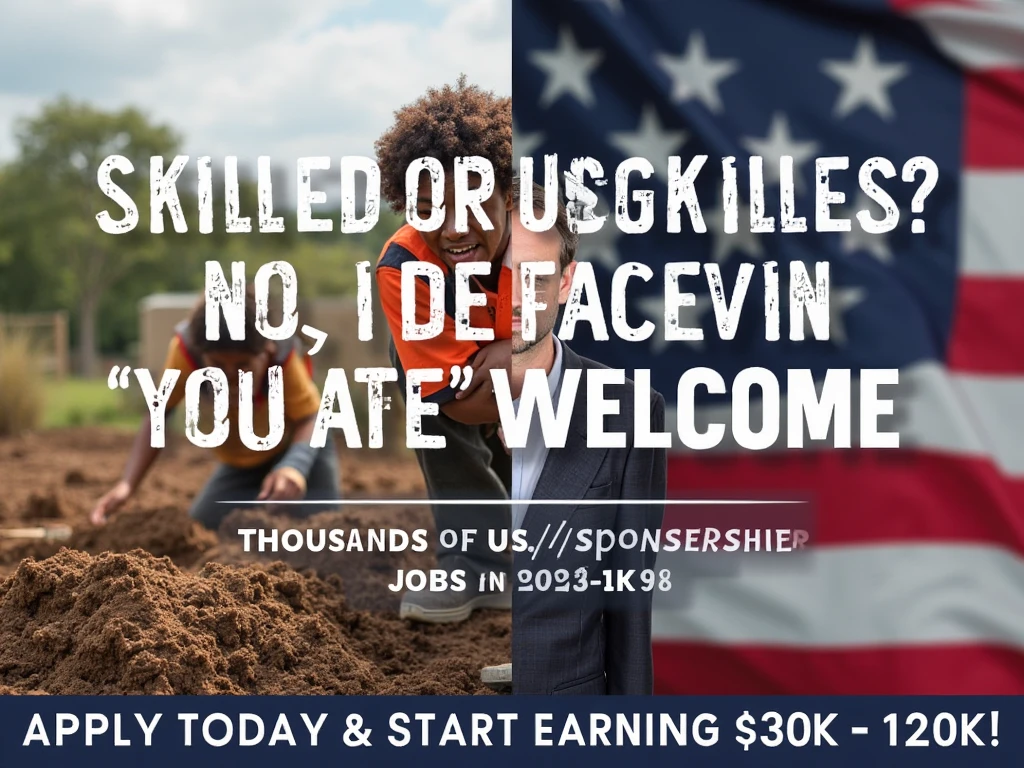 US Visa Sponsorship Opportunities in 20252026 - Apply Now now